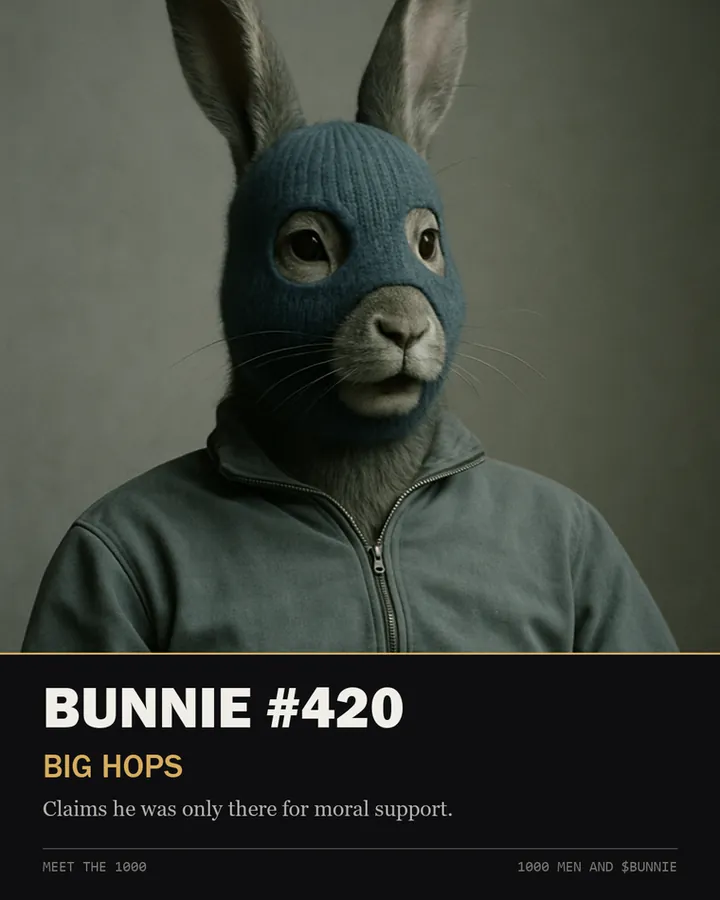 Documentary portrait of Bunnie #420